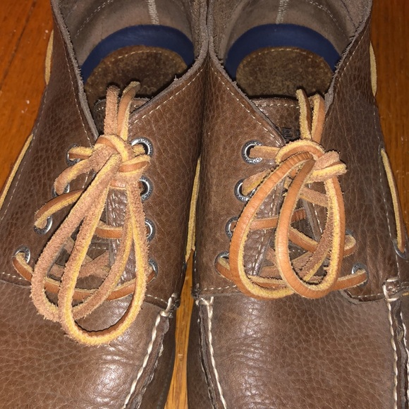 Sperry’s Docksider Genuine leather Ankle Height Boat Shoe - Picture 5 of 8